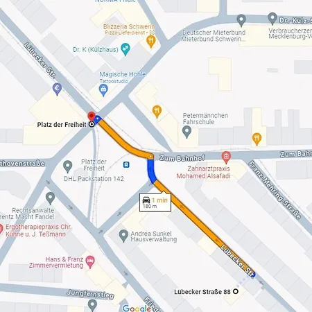 Apartament Schoene 2 Zimmer Im Dachgeschoss, Direkt Im Zentrum Schwerin (Mecklenburg-Vorpommern)